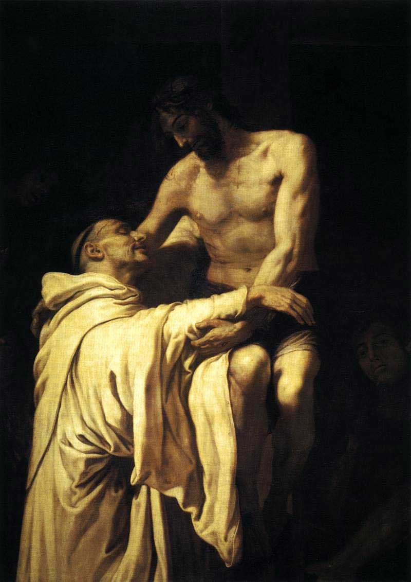 St.-Bernard-with-Christ