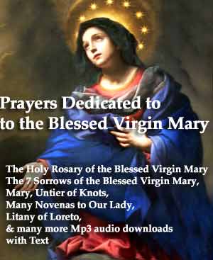 Catholic Devotional Prayers and Novenas - Mp3 Audio Downloads and Text 13