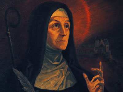 St. Hildegard of Bingen Dr. Matthew Bunson Discerning Hearts Podcast