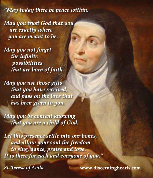 Teresa of Ávila Quote: “Oh, my Lord! How true it is that whoever works for  you is paid in troubles! And what a precious price to those who love ”